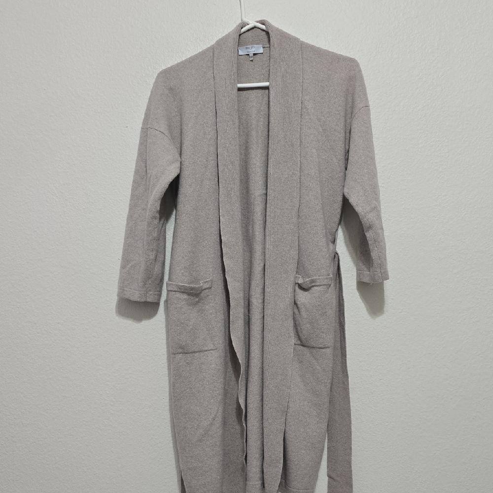 Frette Long‎ Cardigan with Pockets S
